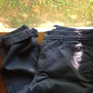 J Crew cotton boyfriend chinos size 4